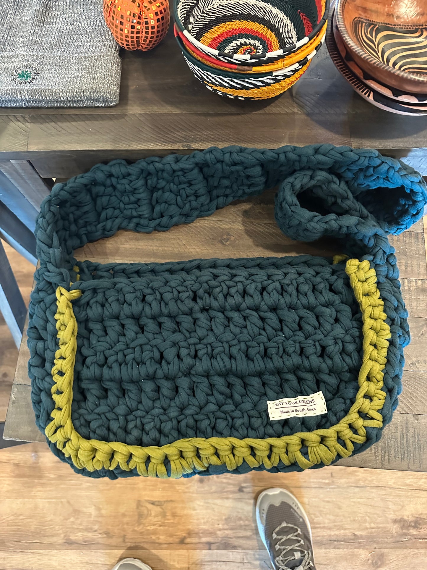 Crochet Large Purse