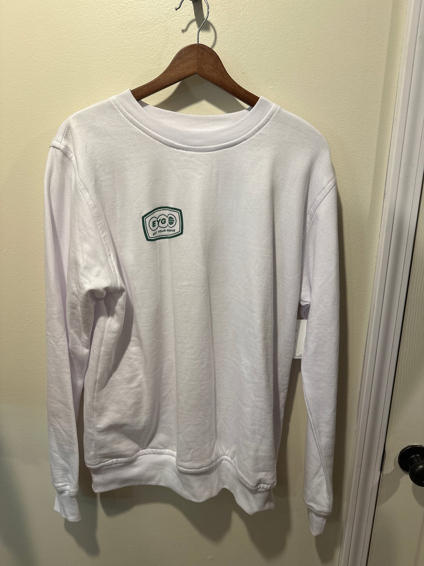 White EYG Crewneck