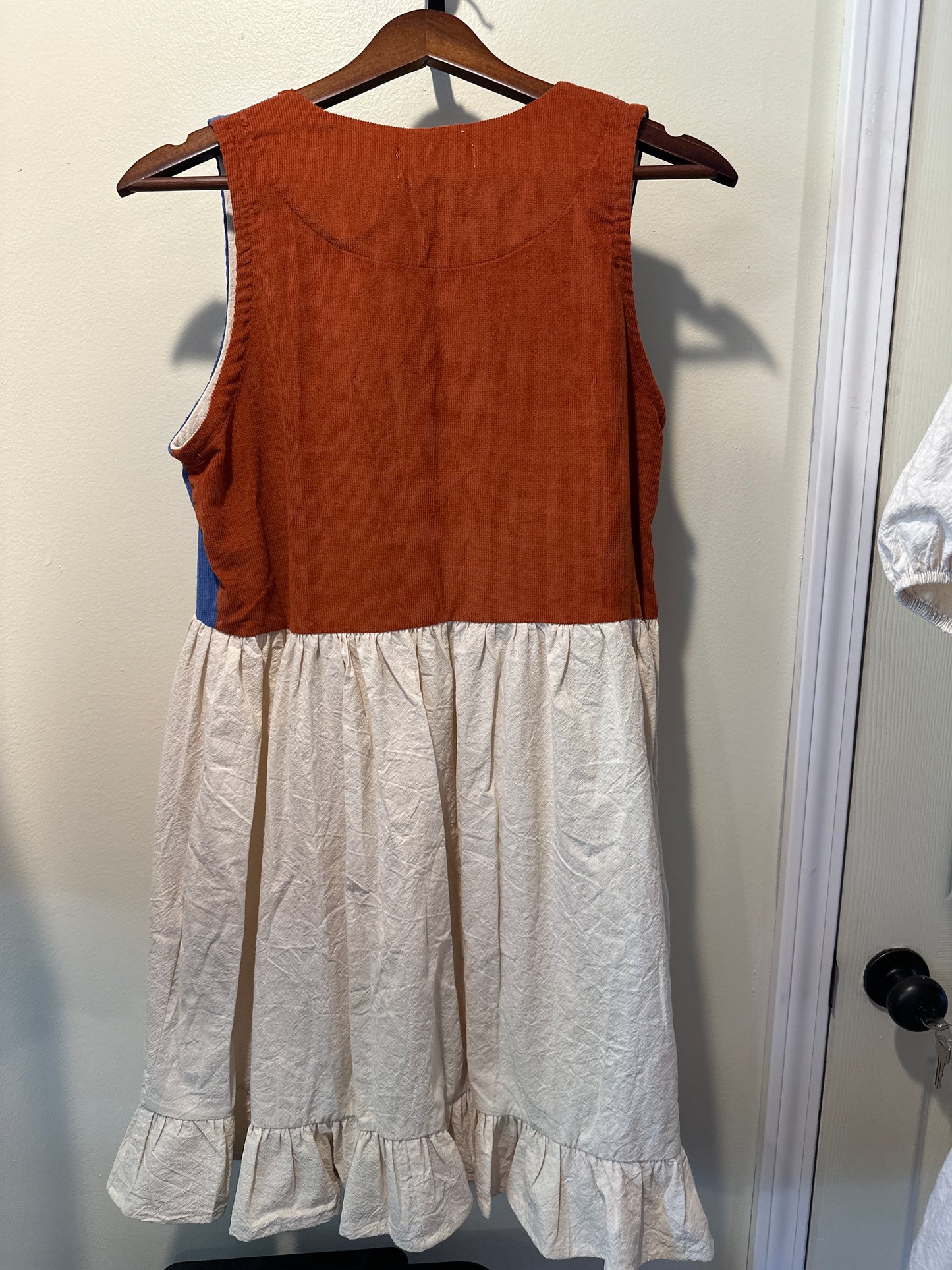 Sun two tone dress