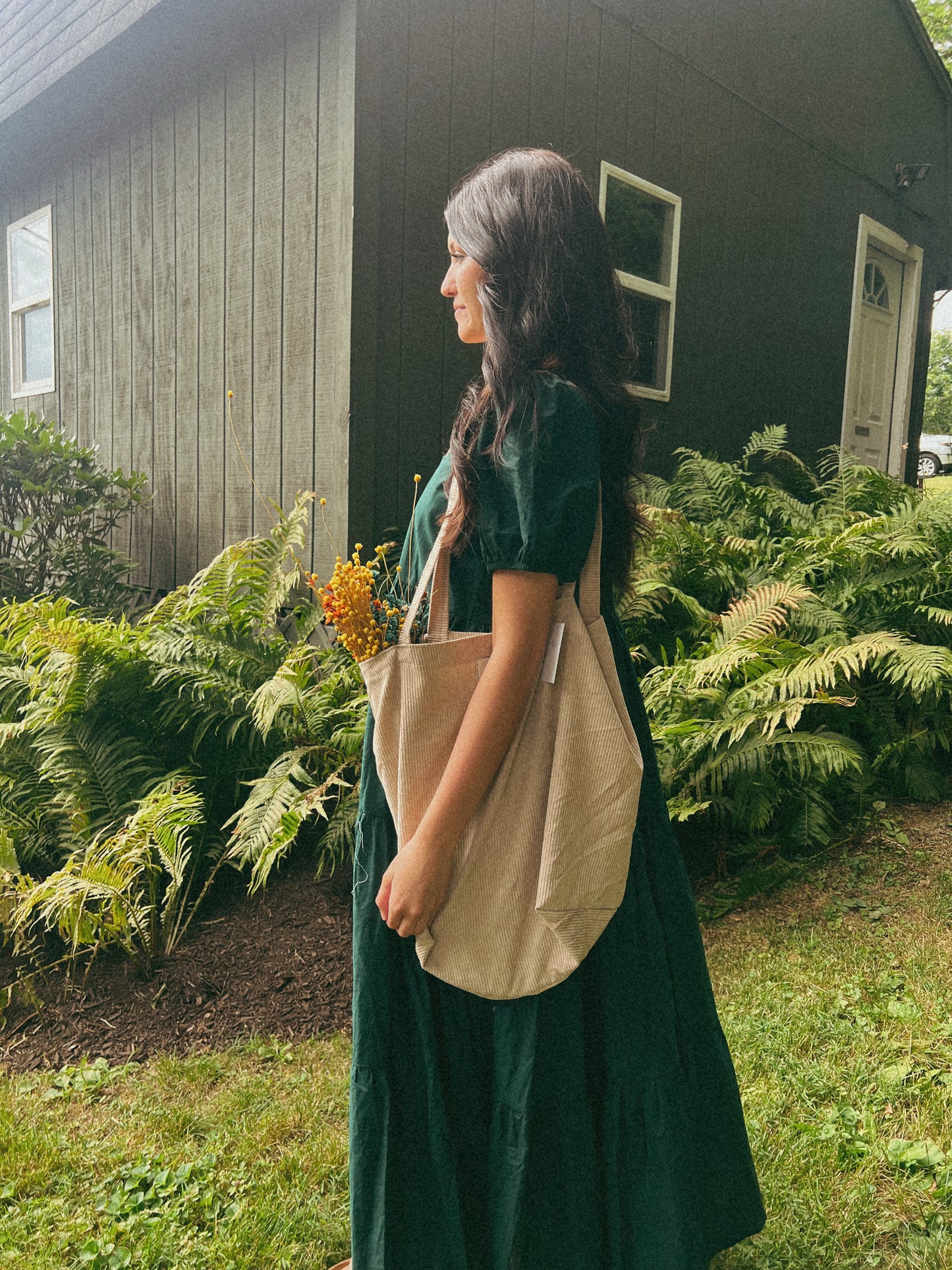 Long Green Dress